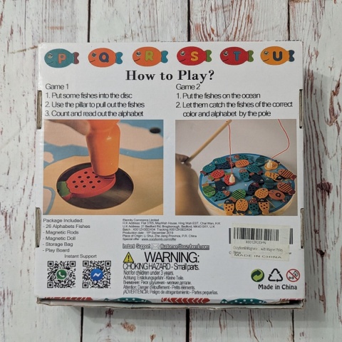 Fun Fishing Game 2in1 - Zestaw do łowienia rybek z wędkami i kotkiem na magnes