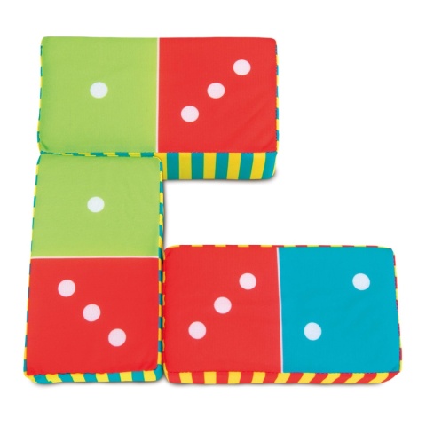 Giant Dominoes - Forest Animals - miękkie gąbkowe domino dwustronne dla dzieci