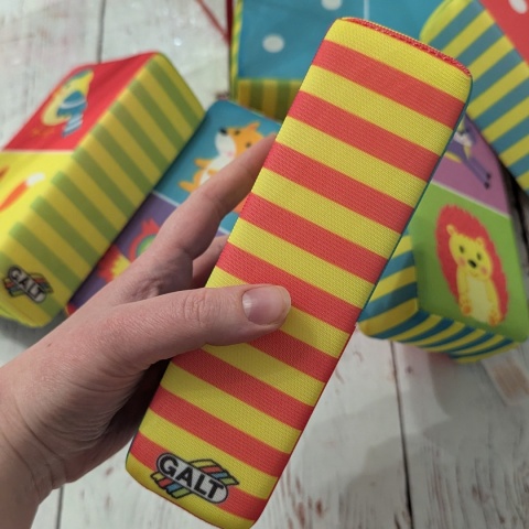 Giant Dominoes - Forest Animals - miękkie gąbkowe domino dwustronne dla dzieci