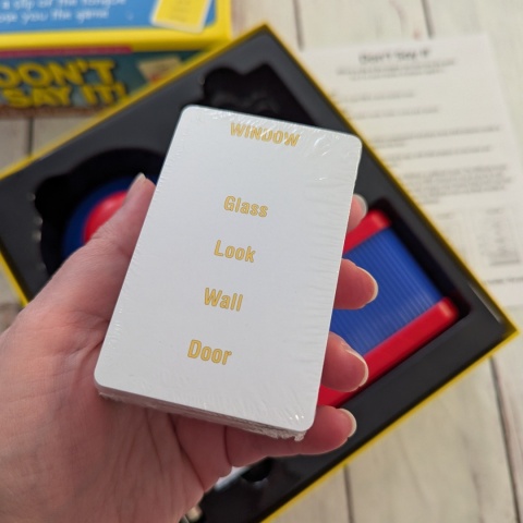 Gra Don't say it! - dynamiczna gra słowna - speaking - W ŚRODKU NOWA