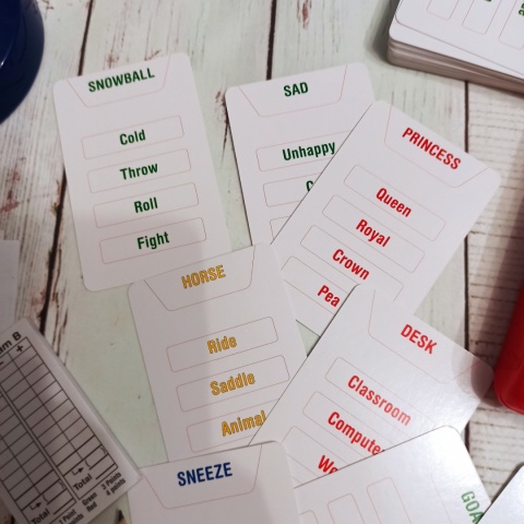 Gra Don't say it! - dynamiczna gra słowna - speaking - W ŚRODKU NOWA