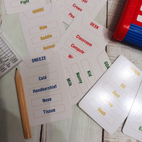 Gra Don't say it! - dynamiczna gra słowna - speaking - W ŚRODKU NOWA