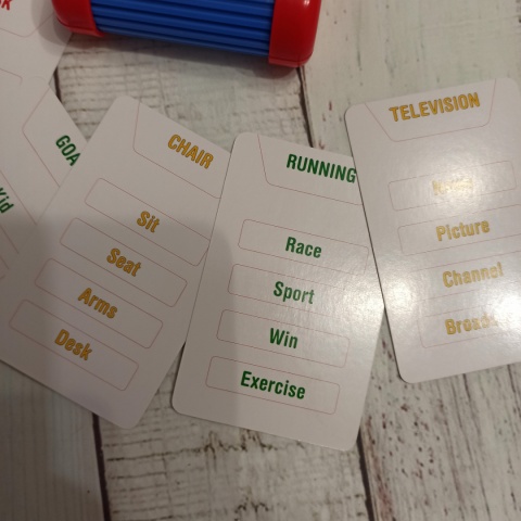 Gra Don't say it! - dynamiczna gra słowna - speaking - W ŚRODKU NOWA