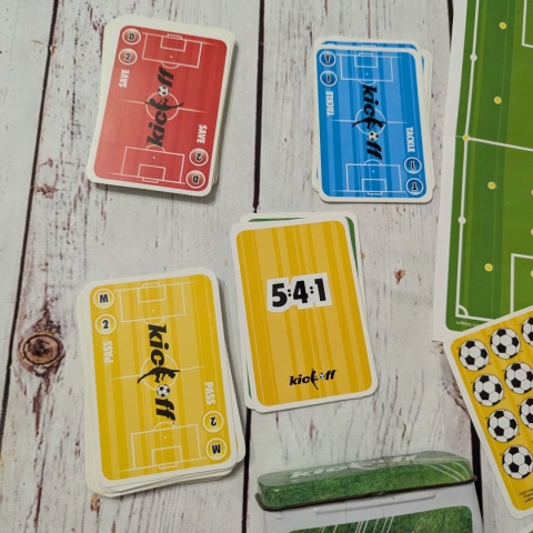 Kick off - The Card Game - gra piłkarska po angielsku