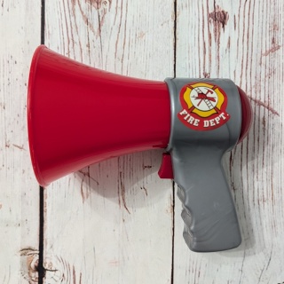 Megafon Fire Dept - jako rekwizyt - elektronika nie działa