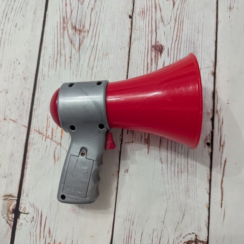 Megafon Fire Dept - jako rekwizyt - elektronika nie działa