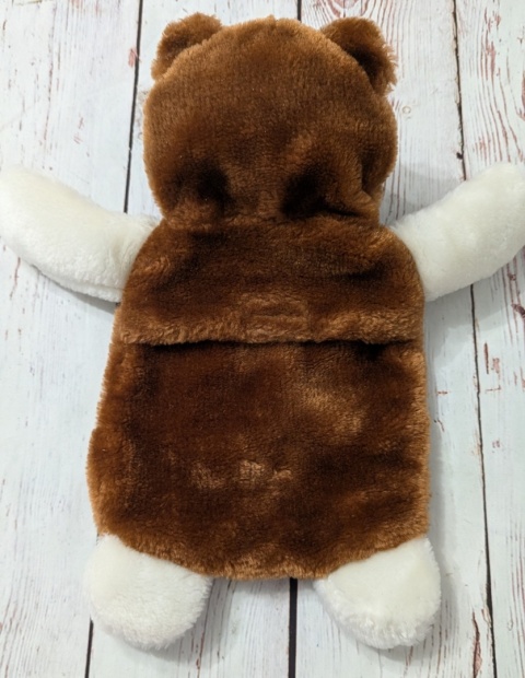 Miś ze skrytką na karty, rekwizyty