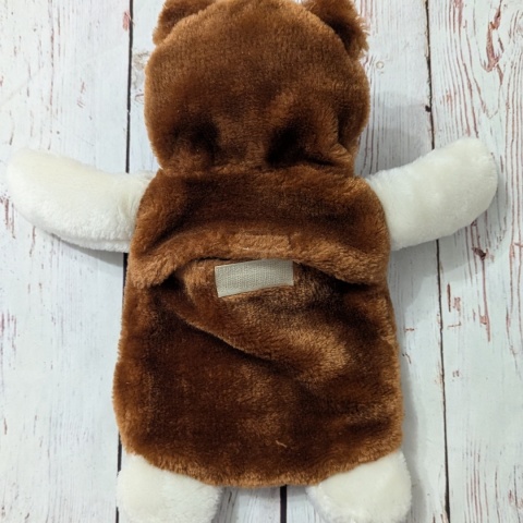 Miś ze skrytką na karty, rekwizyty