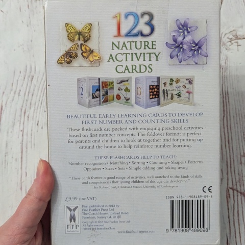 Nature Activity Cards - duże karty edukacyjne przyrodnicze CLIL, rozkładane