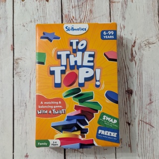 Skillmatics Game – To The Top - tworzenie wieży z drewnianych kolorowych kształtów