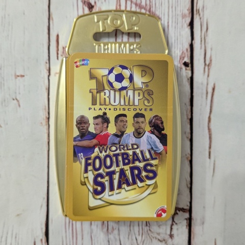 TOP TRUMPS World Football Stars - Gold Edition