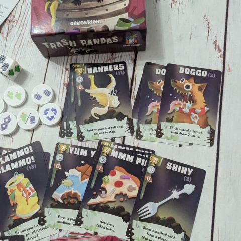 Trash Pandas — The Raucous Raccoon Card Game