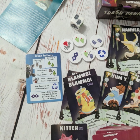 Trash Pandas — The Raucous Raccoon Card Game