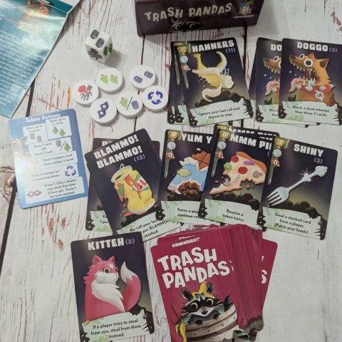 Trash Pandas — The Raucous Raccoon Card Game