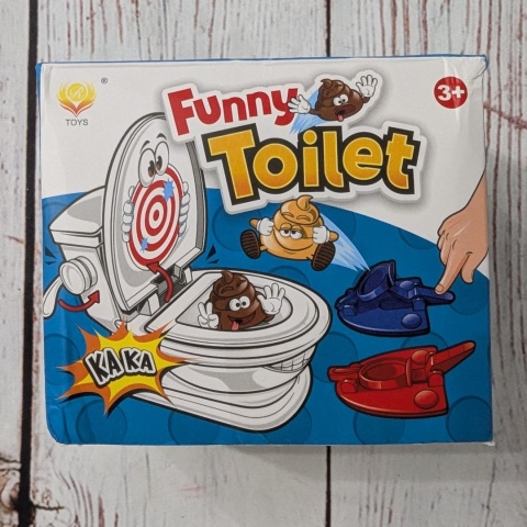 Gra zręcznościowa Funny Toilet dla dwóch graczy, drużyn