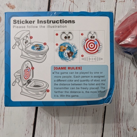 Gra zręcznościowa Funny Toilet dla dwóch graczy, drużyn
