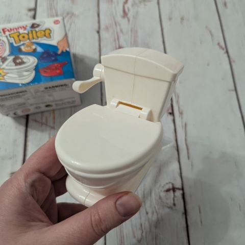 Gra zręcznościowa Funny Toilet dla dwóch graczy, drużyn