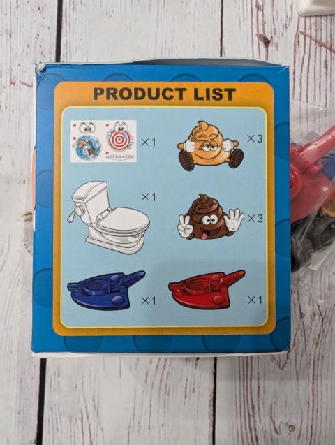 Gra zręcznościowa Funny Toilet dla dwóch graczy, drużyn