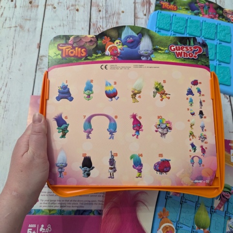 Guess Who? Trolls - gra do opisywania wyglądu troli i zadawania pytań