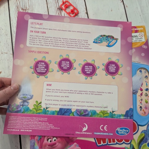 Guess Who? Trolls - gra do opisywania wyglądu troli i zadawania pytań