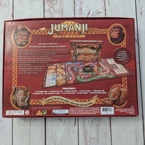Jumanji gra planszowa po angielsku