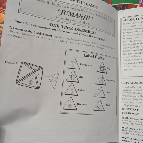 Jumanji gra planszowa po angielsku