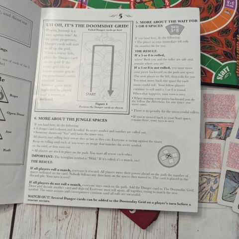 Jumanji gra planszowa po angielsku