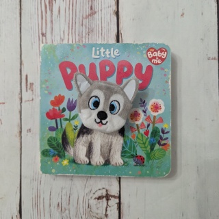 Książka Little Puppy - po angielsku z pacynką na palec UŻYWANA
