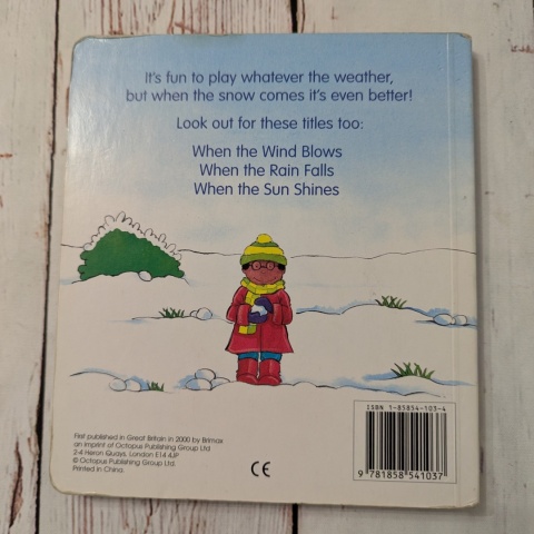 Książka Whatever the Weather: When the Snow Comes UŻYWANA