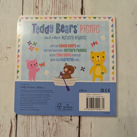 Książka Teddy Bears' Picnic - książka po angielsku UŻYWANA