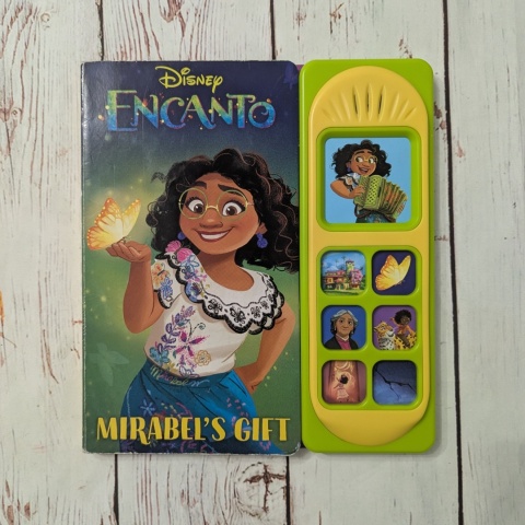 Książka Disney Encanto - Mirabel's Gift - po angielsku z dźwiękiem UŻYWANA