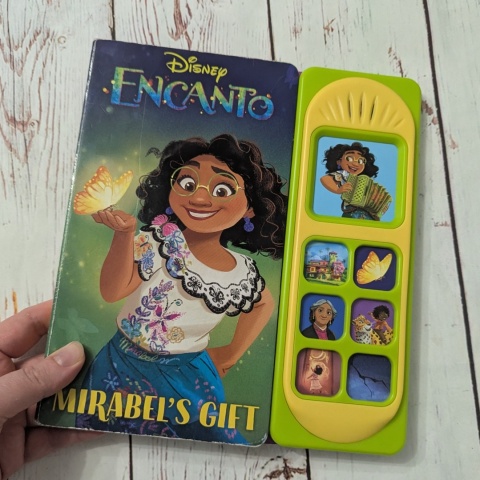 Książka Disney Encanto - Mirabel's Gift - po angielsku z dźwiękiem UŻYWANA