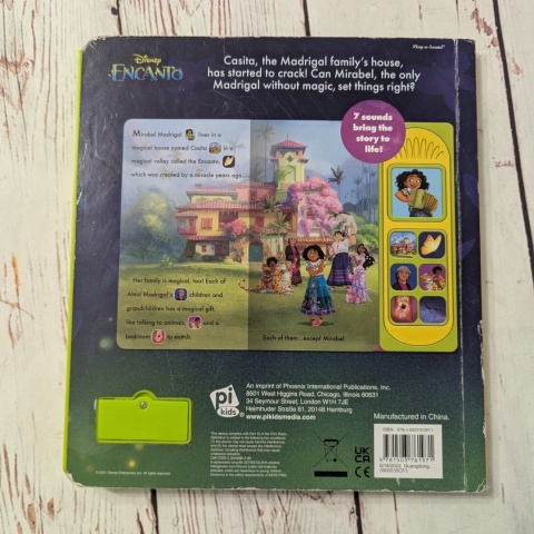 Książka Disney Encanto - Mirabel's Gift - po angielsku z dźwiękiem UŻYWANA