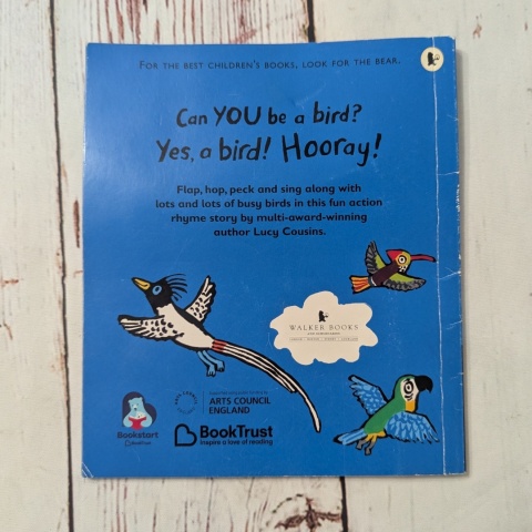 Książka Lucy Cousins - A Busy Day for Birds - po angielsku UŻYWANA