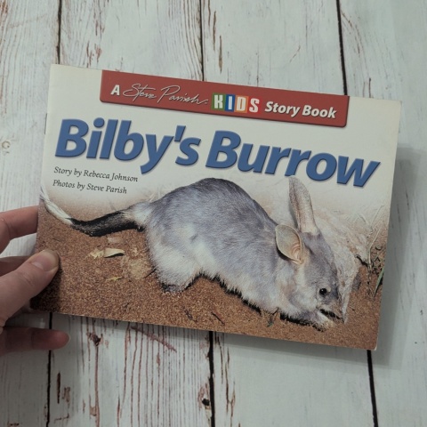 Książka Bilby's Burrow - CLIL - po angielsku UŻYWANA