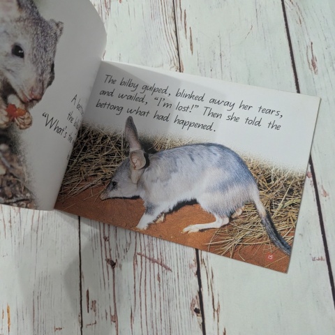 Książka Bilby's Burrow - CLIL - po angielsku UŻYWANA