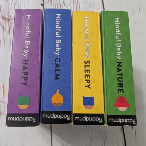 Zestaw książeczek Mindful Baby: Calm, Nature, Happy, Sleepy