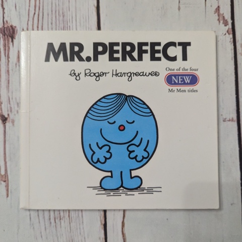 Książka Mr. Perfect - Roger Hargreaves - po angielsku UŻYWANA