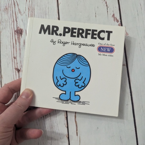 Książka Mr. Perfect - Roger Hargreaves - po angielsku UŻYWANA