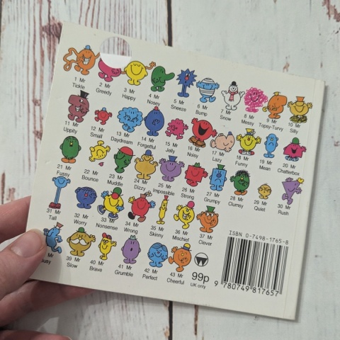 Książka Mr. Perfect - Roger Hargreaves - po angielsku UŻYWANA