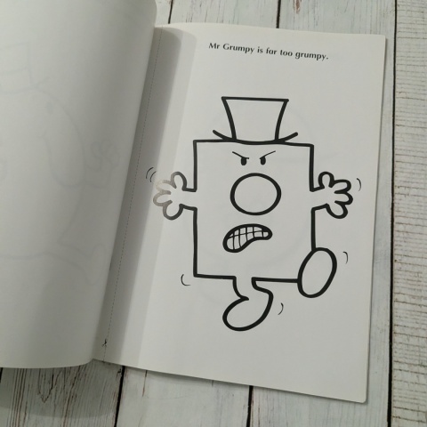 Książka Little Miss Birthday Magic Paints Book - kolorowanka po angielsku UŻYWANA, NIE UZUPEŁNIONA