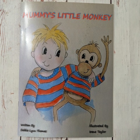 Książka Mummy's Little Monkey - Debbie Lynn Thomas - po angielsku NOWA