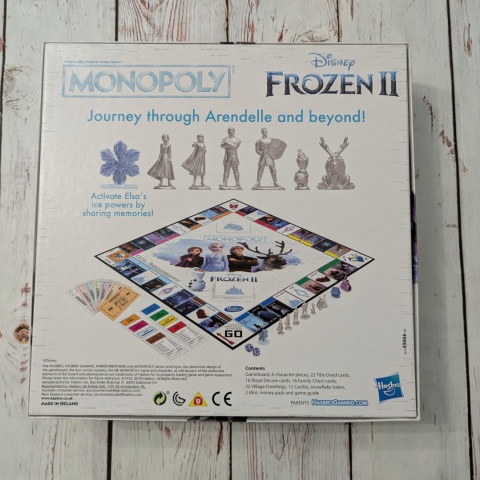 MONOPOLY - Disney Frozen II - Kraina Lodu po angielsku