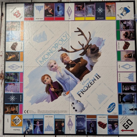 MONOPOLY - Disney Frozen II - Kraina Lodu po angielsku