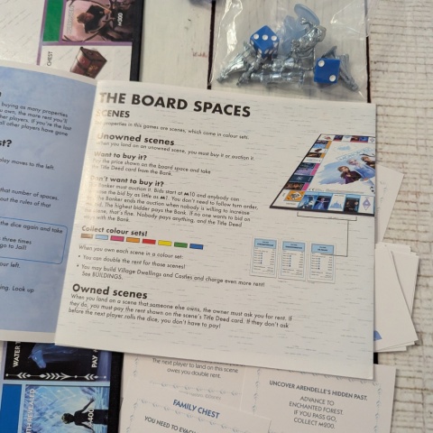 MONOPOLY - Disney Frozen II - Kraina Lodu po angielsku