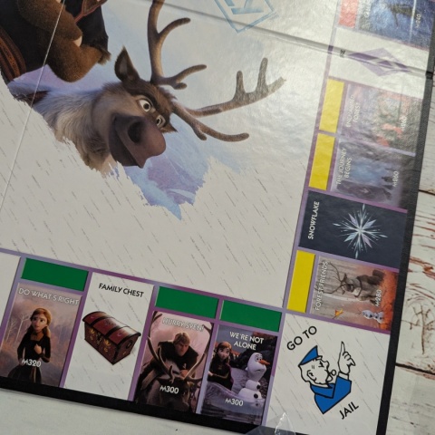 MONOPOLY - Disney Frozen II - Kraina Lodu po angielsku