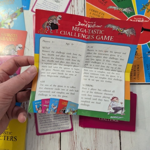 Mega-Tastic Challenges Game – The World of David Walliams