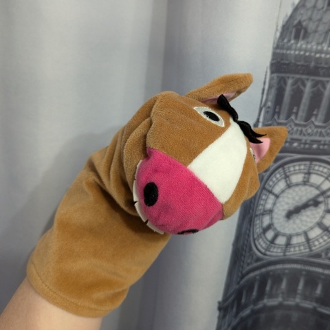 Pacynka Koń 23x18 cm