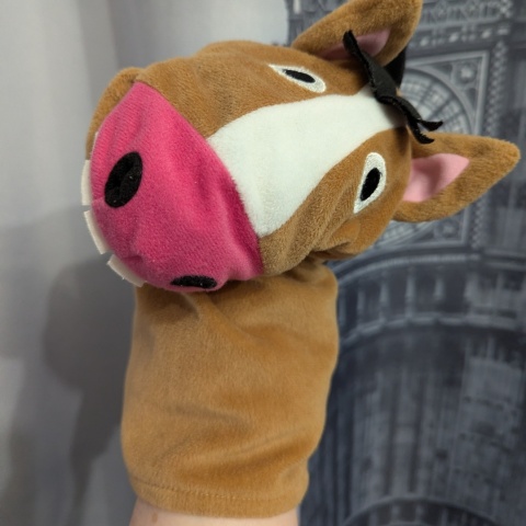 Pacynka Koń 23x18 cm