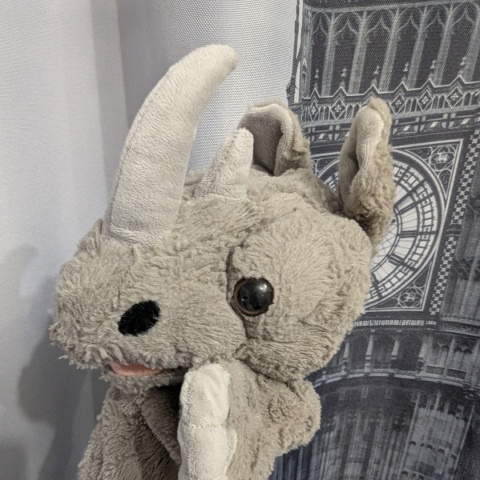 Pacynka Nosorożec 40x30 cm